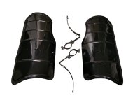 Kniebleche schwarz aus Metall für Ural, Dnepr, K750,...