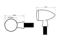 SHIN YO Blinker MICRO-BULLET verchromt.