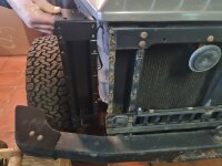 Säule Radeinbau rechts Mercedes G-Klasse W460 W461 W463