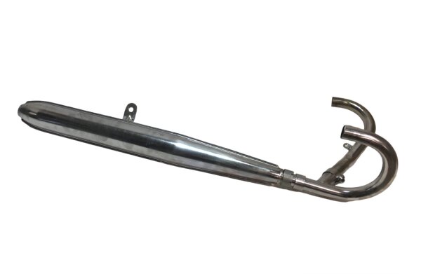 Verchromte Auspuffanlage 2in1 für Ural