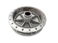 Radnabe Dnepr K750 neuwertig silber pulverbeschichtet