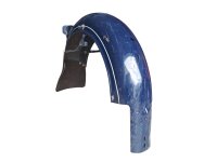 Schutzblech hinten Dnepr blau mit Linierung