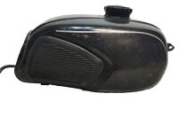 Benzintank Dnepr schwarz mit Linierung, neuwertig