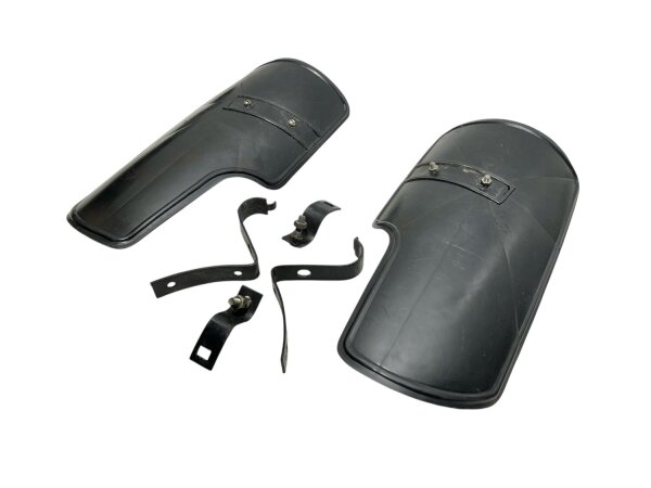 Kniebleche aus Kunstoff für Ural, Dnepr, K750, M72. Gebraucht.