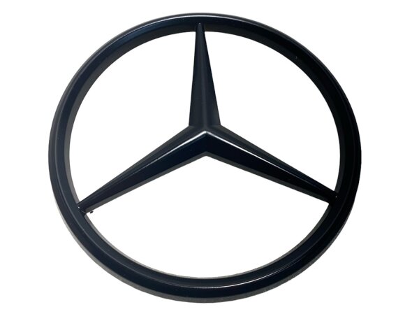 Kühlergrill Emblem schwarz Mercedes G-Klasse Stern W460 W461 Greenliner Wolf Original