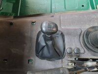 Schaltmanschette Schaltsack Mercedes Wolf G Klasse W460 W461 Nagelneu Kunstleder Schwarz