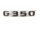 Emblem Schriftzug Mercedes G-Klasse G350 W463