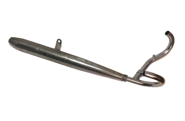 Verchromte Auspuffanlage 2in1 für Ural