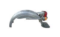 Schutzblech Ural 650 hinten Grau komplett.