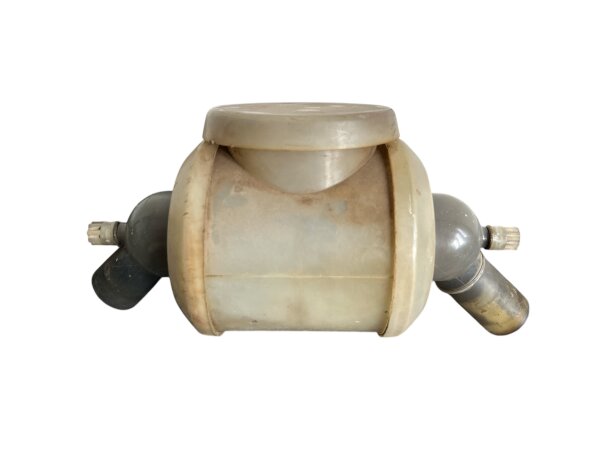 Luftfilter komplett, Dnepr Kunststoff weiß