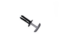 Clip Satz Grau Himmel Spreizniete Mercedes G-Klasse W460,...