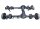 Achsen 35:8 / I=4,375 vo/hi Mercedes G-Klasse W463 300D