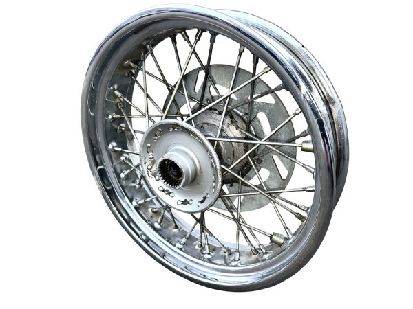 Rad Felge 16" Ural Wolf hinten Bremsscheibe Chopper Breit