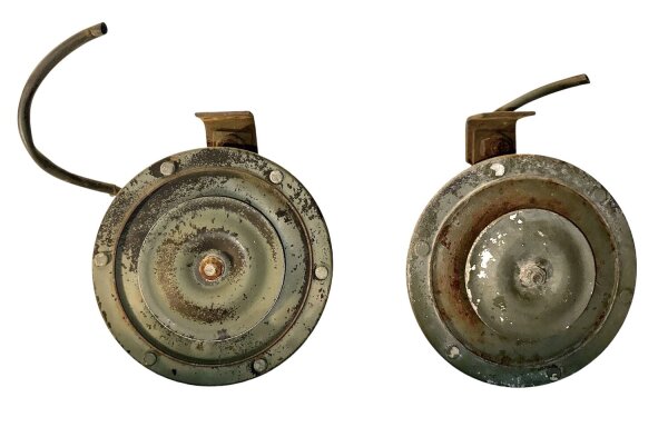 Hupen Satz Bosch Horn 24V Mercedes G-Klasse W460 W461 Puch Wolf