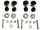 Längsträger Längslenker Vorderachse Reparatursatz Mercedes G-Klasse W460 W461 W463 Wolf Puch