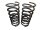 Federn Schwerlast Mercedes G-Klasse W460, W461. Sanikoffer Wolf.