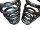 Federn Schwerlast Mercedes G-Klasse W460, W461. Sanikoffer Wolf.