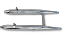 Auspuffanlage Dnepr 2in2 verchromt. EU Herstellung.