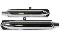 Auspufftöpfe Fischschwanz Verchromt Ural M61, M62 EU...