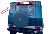 Kennzeichenhalter Oben Mercedes-Benz G-Professional PUR...
