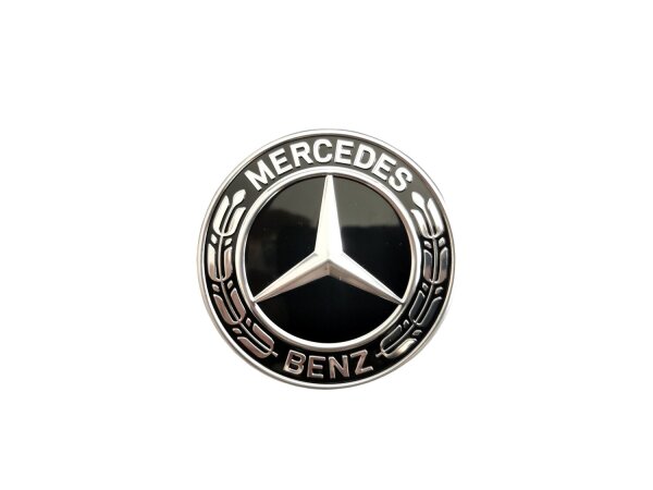 Mercedes-Benz Stern Emblem schwarz Motorhaube W463 W461 C253 W166