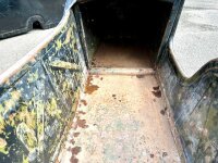 Beiwagenboot schwarz Patina Dnepr, Ural, M72, K750