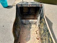 Beiwagenboot schwarz Patina Dnepr, Ural, M72, K750
