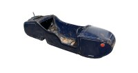 Beiwagenboot blau mit Linierung Patina Dnepr, Ural, M72,...