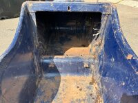 Beiwagenboot blau mit Linierung Patina Dnepr, Ural, M72, K750
