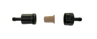 Kraftstofffilter Benzinfilter 7,5 mm Schwarz.