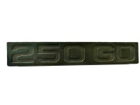 Emblem Typkennzeichen Mercedes G-Klasse 250GD Wolf W460 461