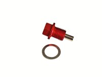 Ölablassschraube rot mit Magnet. Ural, Dnepr, K750,...