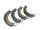 Bremsbacken Satz hinten UAZ, GAZ, Wolga M21, GAZ24.