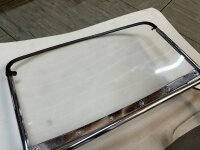 Windschutzscheibe für Ural, Dnepr, K750, M72 Beiwagen mit Haltern. Gebraucht.