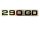 Emblem Typkennzeichen Mercedes G-Klasse 290GD W460 461