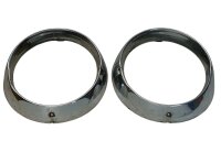 Lampenringe Wolga M21. Original Chrom. Gebraucht. Guter...