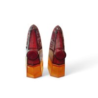 Gläser für Rückleuchten gelb Satz Wolga M21