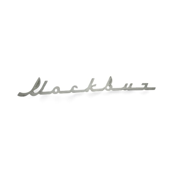Schriftzug Moskwitsch 408 chrom original