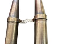 Auspufftöpfe Auspuffanlage Ural IMZ 8.123-12003 original Edelstahl e12