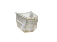 Glas Rückleuchte unten weiß Wolga M21 3. Serie