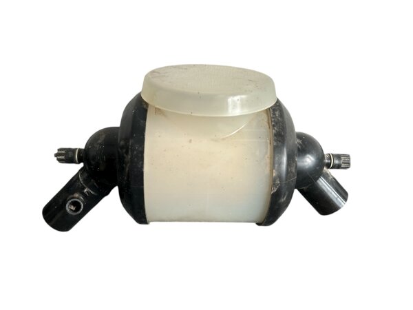 Luftfilter komplett, Dnepr Kunststoff weiß, schwarz