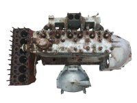 Motor ZIM GAZ12 + Motorblock + Kupplungsglocke