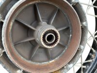 Komplettrad Ural Vollnabe, Heidenau K28.