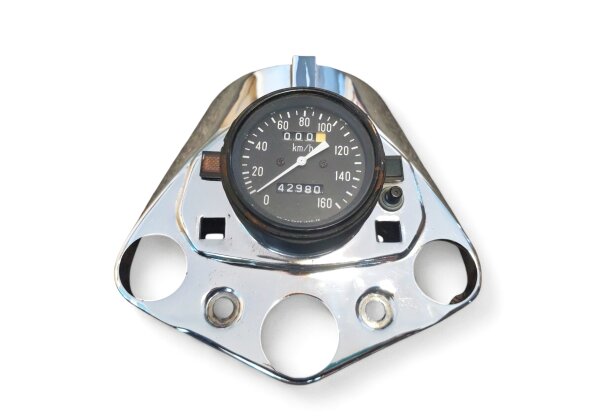 Armaturenbrett Ural verchromt neuwertig eckige Kontrollleuchten 42980km