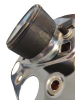 Armaturenbrett Ural verchromt neuwertig eckige Kontrollleuchten 42980km