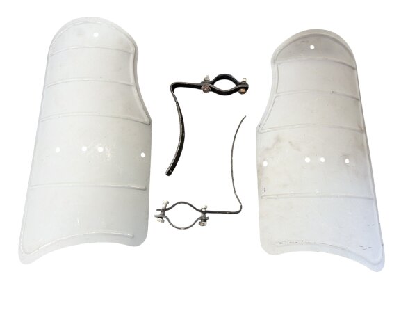 Kniebleche Grau aus Metal für Ural Dnepr K750 M72