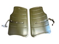Kniebleche Grün aus Metal Ural Dnepr K750 M72