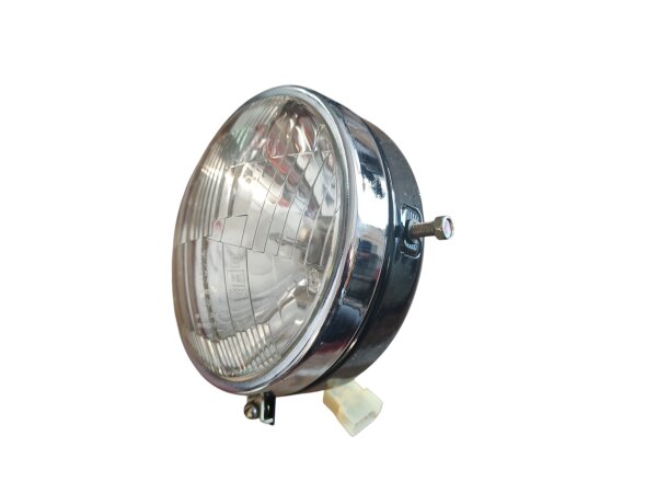 Scheinwerfer schwarz Chromring Ural Dnepr original Neu