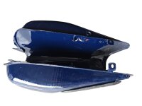 Benzintank Dnepr dunkelblau liniert