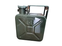 Benzinkanister Reservekanister 5L grün Blech UAZ GAZ...